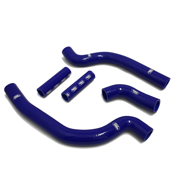 Aprilia RSV4 / RF / RR 2009-2022 5 Piece Samco Sport Thermostat Bypass Silicone Radiator Coolant Hose Kit