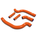 Aprilia RSV4 / RF / RR 2009-2022 5 Piece Samco Sport Thermostat Bypass Silicone Radiator Coolant Hose Kit-3