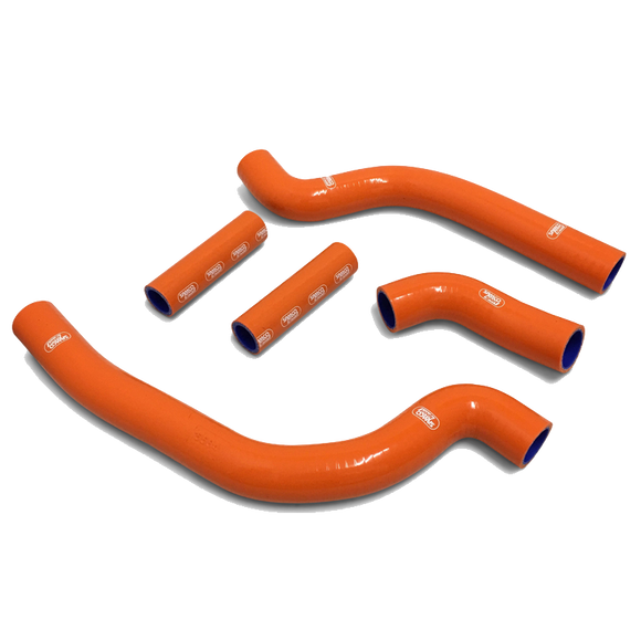 Aprilia RSV4 / RF / RR 2009-2022 5 Piece Samco Sport Thermostat Bypass Silicone Radiator Coolant Hose Kit
