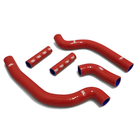 Aprilia RSV4 / RF / RR 2009-2022 5 Piece Samco Sport Thermostat Bypass Silicone Radiator Coolant Hose Kit - 0