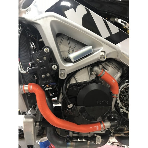 Aprilia RSV4 / RF / RR 2009-2022 5 Piece Samco Sport Thermostat Bypass Silicone Radiator Coolant Hose Kit