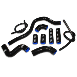 Aprilia RSV4 / RF / RR 2009-2025 10 Piece Samco Sport OEM Replacement Silicone Radiator Coolant Hose Kit - 0