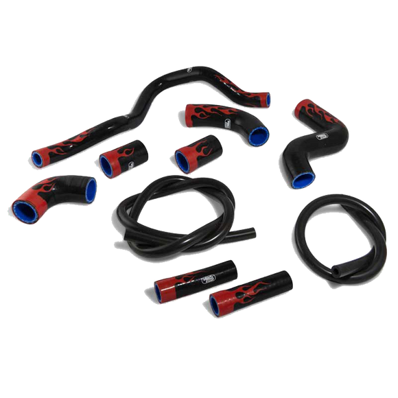 Aprilia RSV4 / RF / RR 2009-2025 10 Piece Samco Sport OEM Replacement Silicone Radiator Coolant Hose Kit