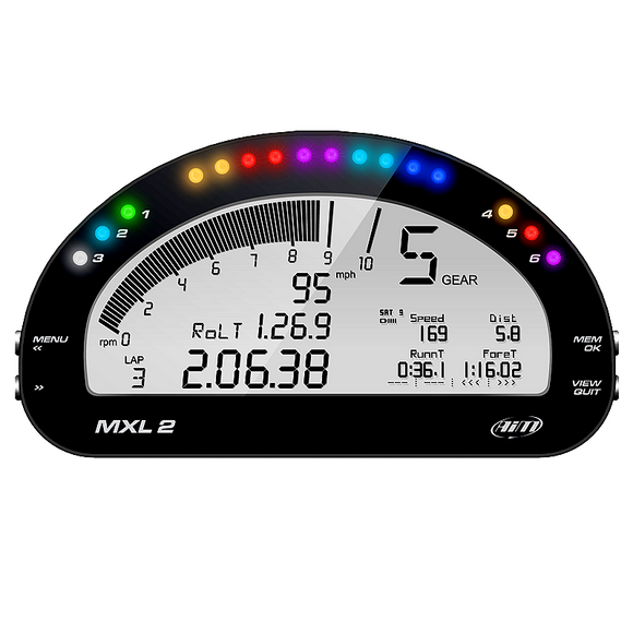 AIM MXL2 Motorcycle Racing Data Logger with CAN Output
