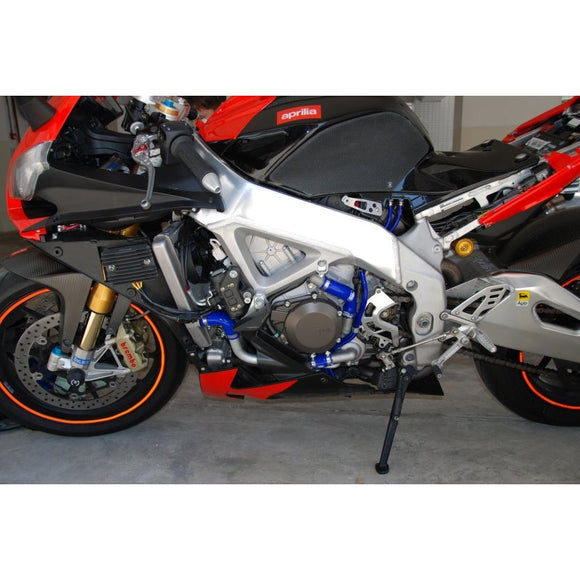Aprilia RSV4 / RF / RR 2009-2025 10 Piece Samco Sport OEM Replacement Silicone Radiator Coolant Hose Kit