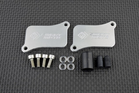 HONDA VTX1300 2002 - 2009 PAIR Valve Removal kit with Block Off plates