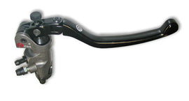 Brembo Forged Radial Master Cylinder 19mm Diam Bore with 20 Ratio Flip up Lever (10476065) - 0