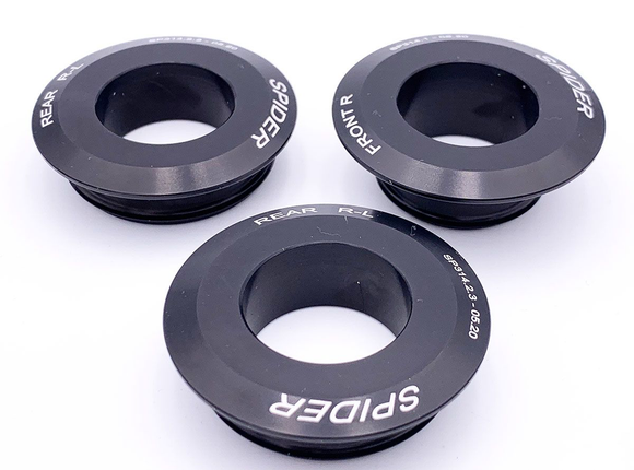 SPIDER - Captive Wheel Spacer Kit - Aprilia RSV4 - Tuono V4