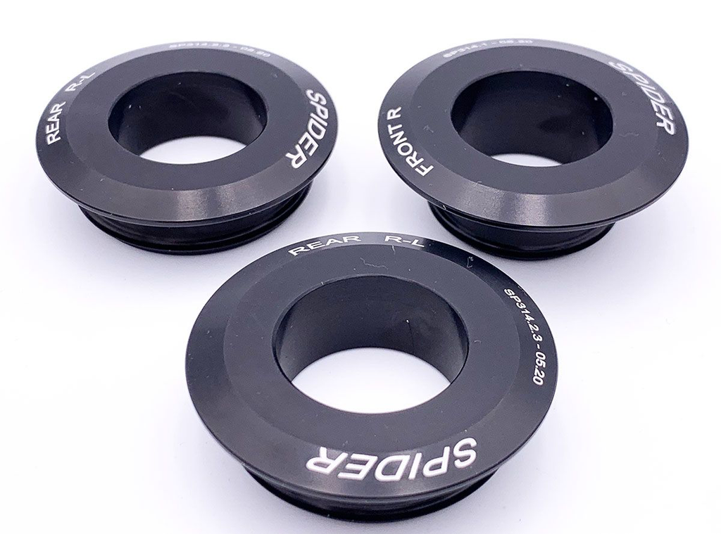 SPIDER - Captive Wheel Spacer Kit - Aprilia RSV4 - Tuono V4 – P3Tuning