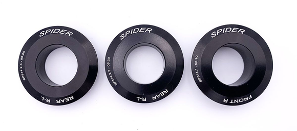 SPIDER - Captive Wheel Spacer Kit - Aprilia RSV4 - Tuono V4