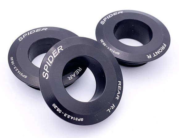 SPIDER - Captive Wheel Spacer Kit - Aprilia RSV4 - Tuono V4