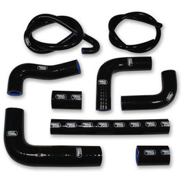 Ducati Monster S4 RS 2006 - 2009 9 Piece Samco Sport Silicone Radiator Coolant Hose Kit - 0