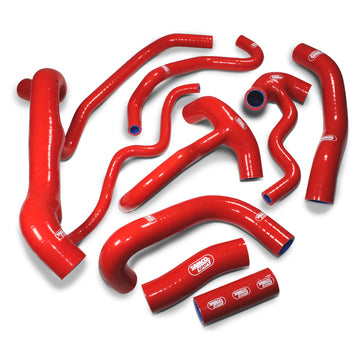 Ducati Streetfighter 848 / 848 S 2009 - 2015 8 Piece Samco Sport Silicone Radiator Coolant Hose Kit