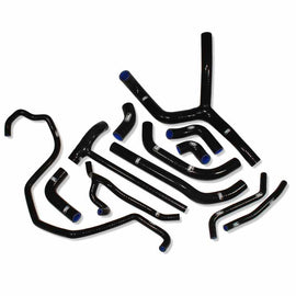 Ducati Diavel 1200 2011 - 2018 12 Piece Samco Sport Silicone Radiator Coolant Hose Kit - 0