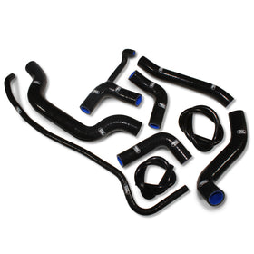 Ducati Monster 821 / 821 S (Euro 3) 2014 - 2016 9 Piece Samco Sport Silicone Radiator Coolant Hose Kit - 0