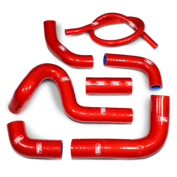 Ducati 999 R / S 2005 - 2006 7 Piece Samco Sport Silicone Radiator Coolant Hose Kit