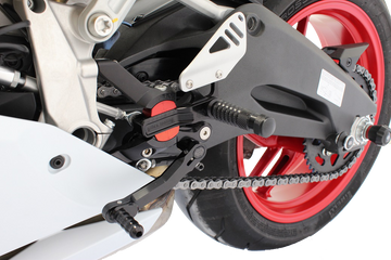DUCATI 1299 PANIGALE Gilles Adjustable Rearset Kit - VCR Style