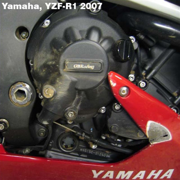 YAMAHA YZF R1 2007-2008 GEARBOX / CLUTCH COVER
