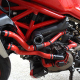 Ducati Monster 1200 / 1200 S / 1200 R (Euro 3) 2014 - 2016 9 Piece Samco Sport Silicone Radiator Coolant Hose Kit