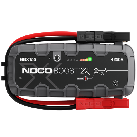 Noco Genius Smart Booster GBX155 4250 Amp UltraSafe Lithium Jump Starter