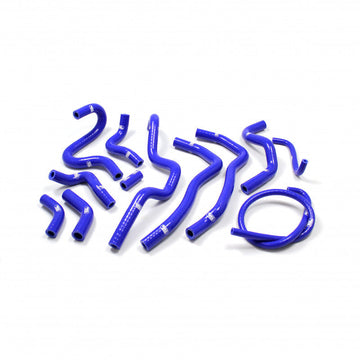 Harley Davidson 1690 Ultra Limited CVO (Screamin' Eagle - FLHTKSE) 2014 - 2016 12 Piece Samco Sport Silicone Radiator Coolant Hose Kit - 0