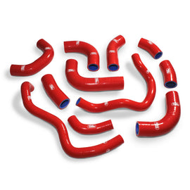 Honda CBR 600 RR PC37 2004 - 2006 11 Piece Samco Sport Silicone Radiator Coolant Hose Kit - 0