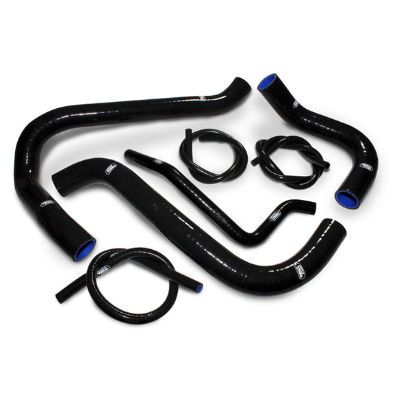Honda CBR 1100 XX Blackbird SC35 (Carburettor Model) 1996 - 1998 7 Piece Samco Sport Silicone Radiator Coolant Hose Kit