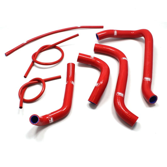 Honda CBR 1100 XX Blackbird SC35 (Fuel Injected Model) 1999 - 2007 7 Piece Samco Sport Silicone Radiator Coolant Hose Kit