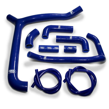 Honda VTR 1000 SP1 / SP2 2000 - 2006 9 Piece Samco Sport Silicone Radiator Coolant Hose Kit - 0