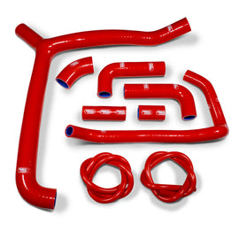 Honda VTR 1000 SP1 / SP2 2000 - 2006 9 Piece Samco Sport Silicone Radiator Coolant Hose Kit