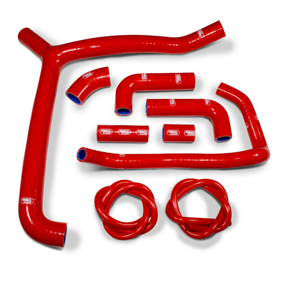Honda VTR 1000 SP1 / SP2 2000 - 2006 9 Piece Samco Sport Silicone Radiator Coolant Hose Kit