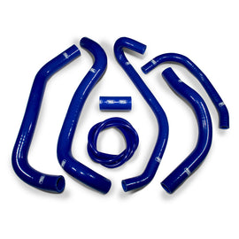 Honda CBR 600 RR (HRC Radiator Conversion) 2007 - 2025 7 Piece Samco Sport Silicone Radiator Coolant Hose Kit - 0