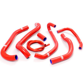 Honda CBR 600 RR (HRC Radiator Conversion) 2007 - 2025 7 Piece Samco Sport Silicone Radiator Coolant Hose Kit