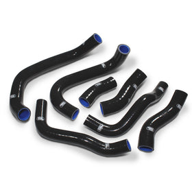 Honda CB 1000 Super Four (Big One) C211 1993 - 1999 7 Piece Samco Sport Silicone Radiator Coolant Hose Kit - 0