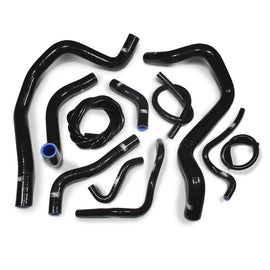 Honda CBR 400 NC29 1990 - 1994 11 Piece Samco Sport Silicone Radiator Coolant Hose Kit - 0