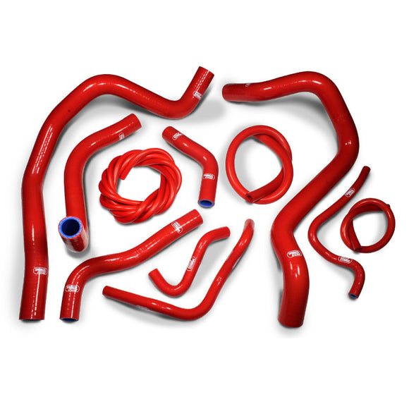 Honda CBR 400 NC29 1990 - 1994 11 Piece Samco Sport Silicone Radiator Coolant Hose Kit