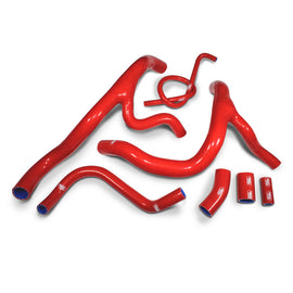 Honda CBR 1000 RR Fireblade 2008 - 2011 7 Piece Samco Sport Silicone Radiator Coolant Hose Kit - 0