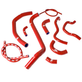 Honda CBR 600 RR PC37 2003 - 2004 10 Piece Samco Sport Silicone Radiator Coolant Hose Kit - 0
