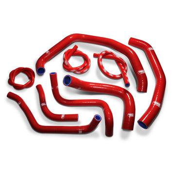 Honda CBR 600 F4 / F4i / Fi Sport 1999 - 2002 9 Piece Samco Sport Silicone Radiator Coolant Hose Kit - 0