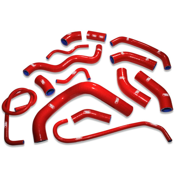 Honda CBR 1000 RR Fireblade 2006 - 2007 14 Piece Samco Sport Silicone Radiator Coolant Hose Kit