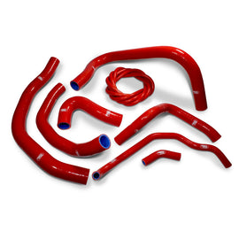 Honda CBR 900 RR Fireblade RRW 1998 - 1999 8 Piece Samco Sport Silicone Radiator Coolant Hose Kit - 0