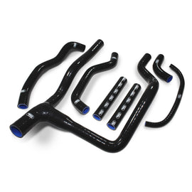 Honda Africa Twin XRV750 1993 - 2000 7 Piece Samco Sport Silicone Radiator Coolant Hose Kit - 0