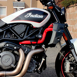 Indian FTR 1200 2022-2023 7 Piece Samco Sport Silicone Radiator Coolant Hose Kit - 0