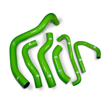 KAWASAKI ZX 6R 2007 - 2008 6 Piece Samco Sport Silicone Radiator Coolant Hose Kit