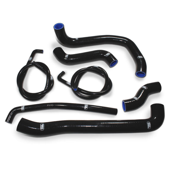 Kawasaki ZXR 750 H1 1988 - 1989 7 Piece Samco Sport Silicone Radiator Coolant Hose Kit
