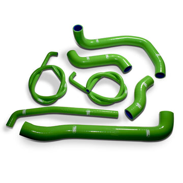 Kawasaki ZXR 750 H1 1988 - 1989 7 Piece Samco Sport Silicone Radiator Coolant Hose Kit