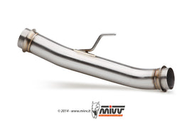 KTM 1290 SUPER DUKE R 2014-2019 MIVV STAINLESS STEEL LINK PIPE DE-CAT