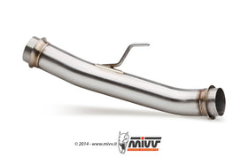 KTM 1290 SUPER DUKE R 2014-2019 MIVV STAINLESS STEEL LINK PIPE DE-CAT