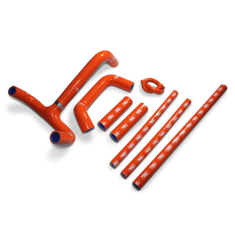 KTM 660 LC4 / Adventure (All Years) 8 Piece Samco Sport Silicone Radiator Coolant Hose Kit