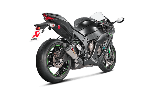Kawasaki Ninja ZX-10R Akrapovic Slip-On Line (Titanium) S-K10SO17-ASZ